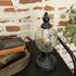 Primitive Farmhouse Battery LED Julian Lantern Light Vintage Colonial 13.25" - The Primitive Pineapple Collection