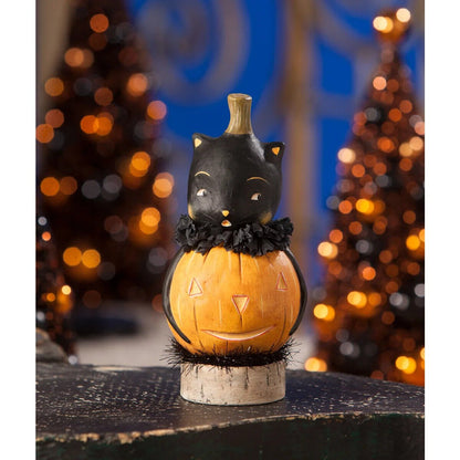 Bethany Lowe Halloween Scaredy Jack ML8902 Michelle Lauritsen Jack O Lantern - The Primitive Pineapple Collection