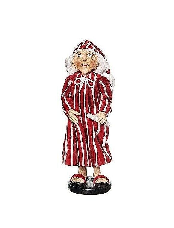 Christmas Folk art Ebenezer Scrooge Figurine Joe Spencer 6.7" - The Primitive Pineapple Collection