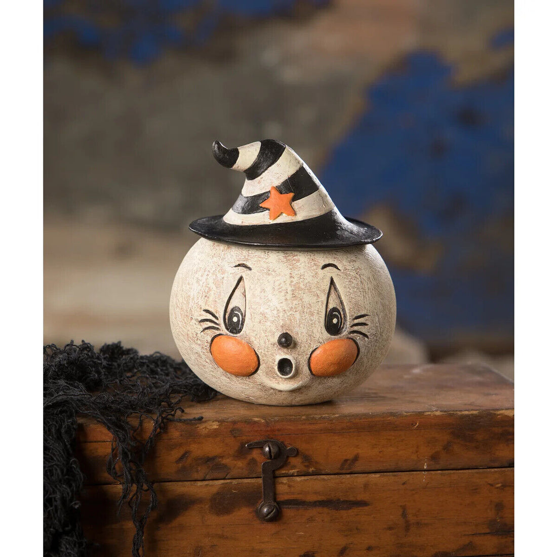 Bethany Lowe folk art Halloween; Johanna Parker, Ghostie Stew JP0383