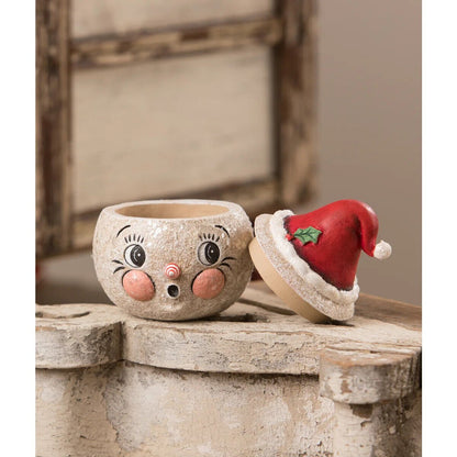 Bethany Lowe Christmas Ruby Flake JP1041 and Candy Stripe Pete JP1042 2 pc set - The Primitive Pineapple Collection