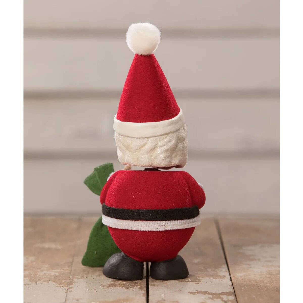 Bethany Lowe Christmas Bobble Head Santa Container TL0238 - The Primitive Pineapple Collection