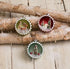Bethany Lowe Christmas Retro Glass Diorama Ornaments 3pc set LC1575 - The Primitive Pineapple Collection