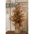 Primitive Christmas Tree German Fir 20 Lights, 18" H Pre Lit Tabletop Rustic - The Primitive Pineapple Collection