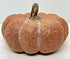 Primitive Fall Large Resin Pumpkin Farmhouse Country 7"w x 4" h - The Primitive Pineapple Collection