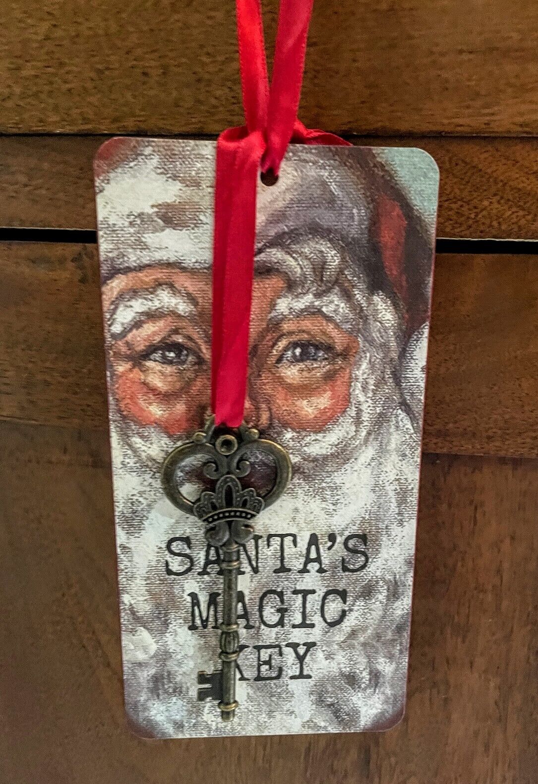 Primitive Christmas Santa Claus Magic Key Ornament Collectable - The Primitive Pineapple Collection