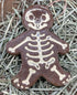 Primitive Faux Halloween Skeleton Cookie Bowl Fillers 5" - The Primitive Pineapple Collection