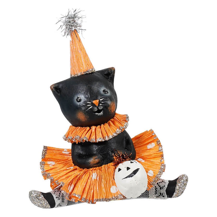 Bethany Lowe Halloween Sweet Onyx Party Kitty MA1065 Michelle Allen - The Primitive Pineapple Collection