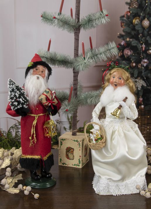 Byers Choice Carolers New 2022 Christmas German Santa 3592 Authorized Dealer - The Primitive Pineapple Collection