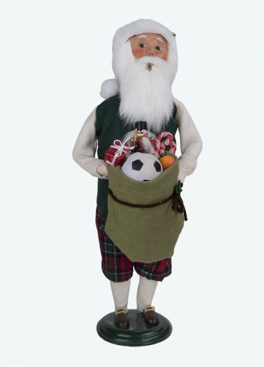 Primitive Colonial Byers Choice Christmas Santa with Sack 3221 Authorized Dealer - The Primitive Pineapple Collection