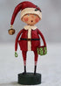 Folk Art Lori Mitchell Christmas Playing Santa Claus 23983 Collectable - The Primitive Pineapple Collection