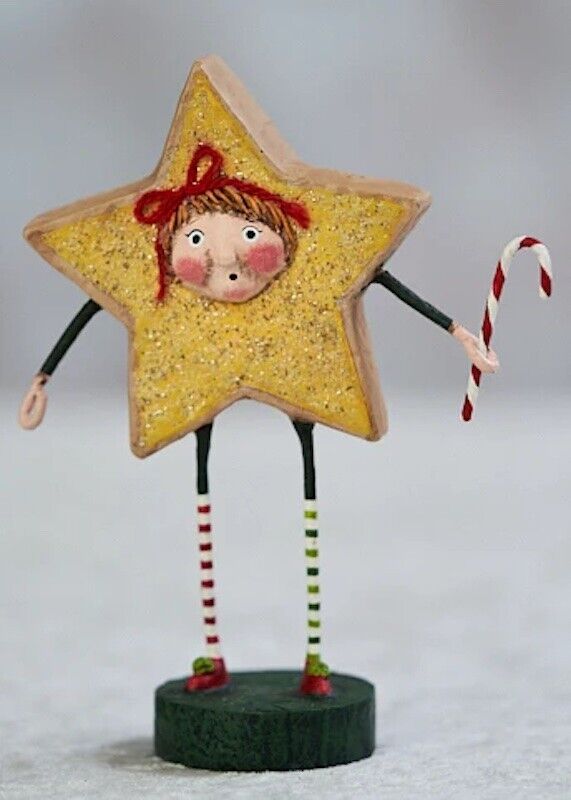 Christmas Lori Mitchell Cookie Figurine 13327 - The Primitive Pineapple Collection