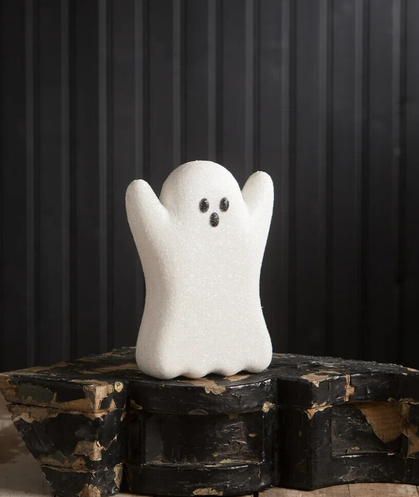 Bethany Lowe Halloween Medium Peeps Ghost  Figure Retro PE1110