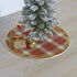 Christmas Holiday Plaid HO HO Holiday Mini Tree Skirt 21" - The Primitive Pineapple Collection