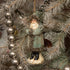 Primitive Christmas Ragon 5" Soft Blue Velvet German Belsnickle Santa 11809 - The Primitive Pineapple Collection