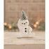 Bethany Lowe Christmas Pastel Candy Cane Snowman With Tree TL1356 - The Primitive Pineapple Collection