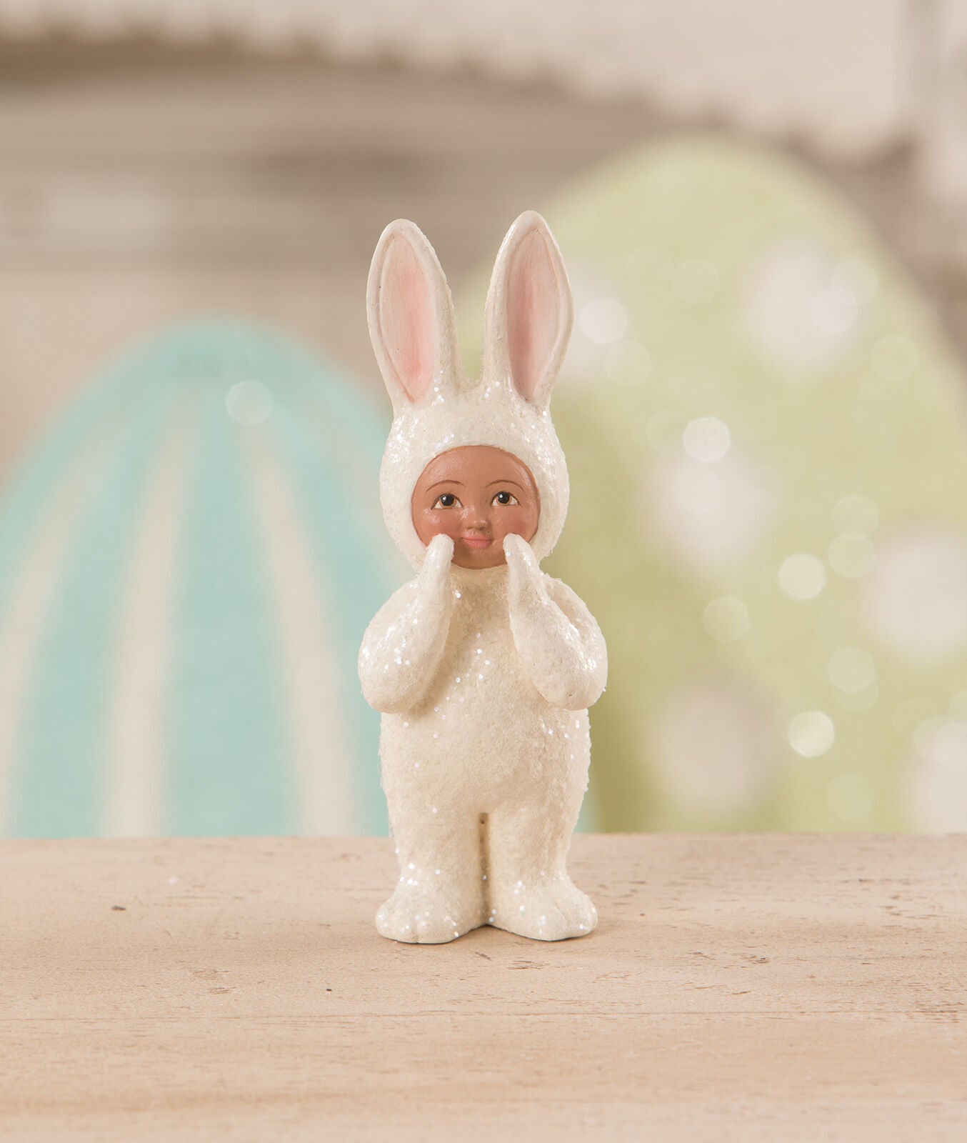 Bethany Lowe Easter Spring Chatty Sparkle Bunny TD1131