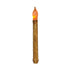 Primitive/Country 9" Burnt Ivory Flicker Taper Candle Timer - The Primitive Pineapple Collection
