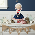 Primitive Folk art Americana Patriotic Miss Liberty Doll Joe Spencer 15" - The Primitive Pineapple Collection