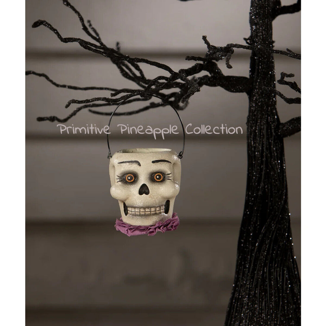 Bethany Lowe Halloween 2023 Mini Skully Skeleton Ornament TJ2315