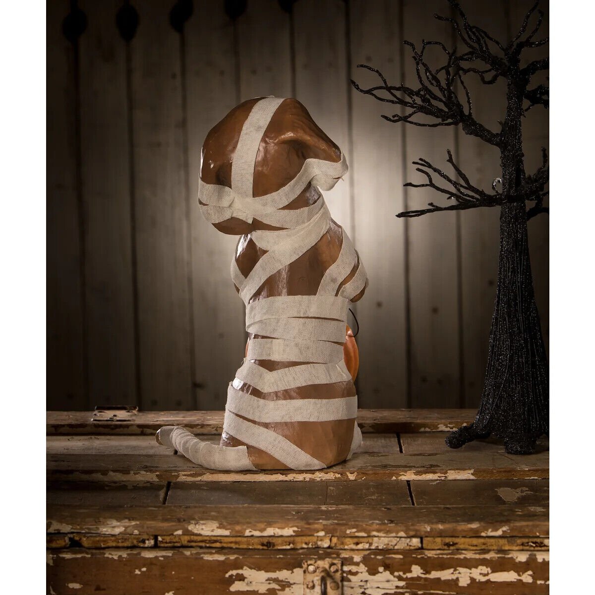 Bethany Lowe Halloween New 2023 Mummy Puppy TJ2320 - The Primitive Pineapple Collection