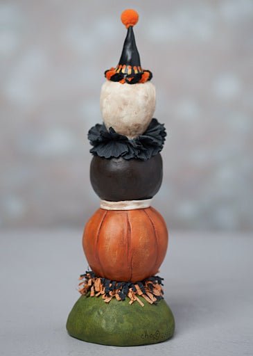 ESC and Company Halloween Jack O Lantern Totem 24221 Charles McClenning - The Primitive Pineapple Collection