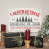 Ragon House Christmas 24" Metal Christmas Trees Cut and Carry Sign - The Primitive Pineapple Collection