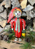 Primitive Christmas 10.25" Recycled Calvin Metal Snowman Figurine - The Primitive Pineapple Collection