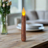 Primitive/Country 6" Mustard Taper Candle Timer - The Primitive Pineapple Collection