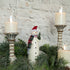 Primitive Ragon House Christmas 9.5" Snowman in Santa&