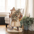 Ragon House Christmas 36" Santa w/ Snowy Tree Dummy Board - The Primitive Pineapple Collection