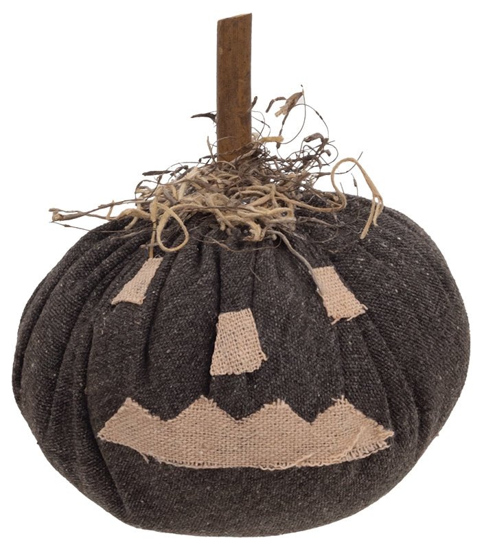 Halloween Fall Primitive Stuffed Mini Primitive Jack O Lanterns 3 pc 5&quot; - The Primitive Pineapple Collection