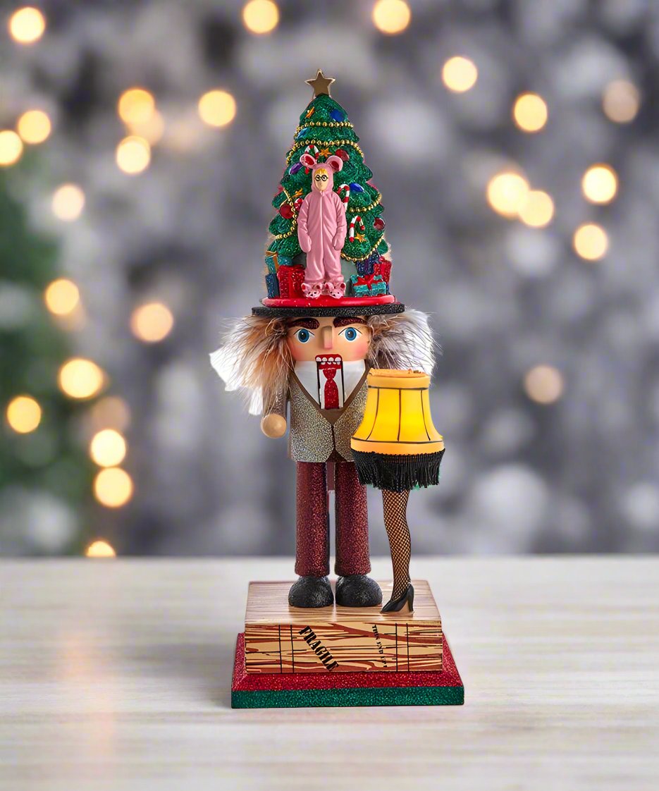 Kurt Adler Christmas 15&quot; A Christmas Story™ Nutcracker - The Primitive Pineapple Collection