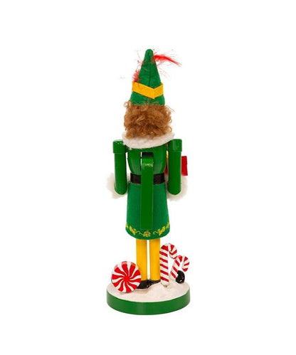 Kurt Adler Christmas 10.5&quot;Buddy from the Elf the Movie™ Nutcracker - The Primitive Pineapple Collection