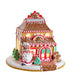 Kurt Adler Christmas 7.5" Pre-Lit Gingerbread Shop - The Primitive Pineapple Collection