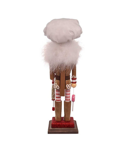 Kurt Adler Christmas 18&quot; Hollywood Nutcrackers™ Gingerbread Chef Nutcracker - The Primitive Pineapple Collection