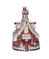 Kurt Adler Christmas 12" Lighted Christmas Gingerbread House - The Primitive Pineapple Collection