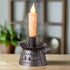 Primitive Colonial Punched Tin Jefferson Taper Candle Holder - The Primitive Pineapple Collection