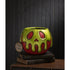 Bethany Lowe Halloween Large 13” LeeAnn Kress Red Apple Green Poison Skull Bucket - The Primitive Pineapple Collection