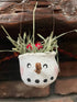 Handcrafted Colonial Christmas Snowman w/ Carrot Nose Ornament - The Primitive Pineapple Collection