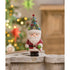 Bethany Lowe Christmas Retro Santa w/ Candy Cane Bottle Brush Tree Hat TL2370 - The Primitive Pineapple Collection